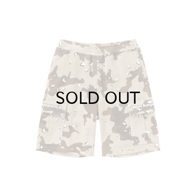 画像1: BLACK EYE PATCH (TACTICAL LOGO CARGO SHORTS) D.CAMO
