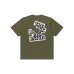 画像2: BLACK EYE PATCH (TORN OG LABEL TEE) OLIVE (2)