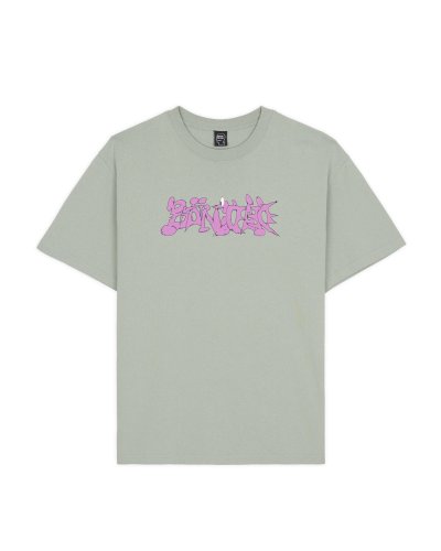 画像1: BRAIN DEAD (SKRAM T-SHIRT) SEAFOAM