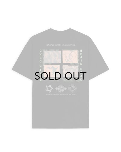 画像1: BRAIN DEAD (NEUROASSOCIATION T-SHIRT) BLACK -30% OFF-