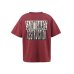 画像2: SAINT Mxxxxxx (? SS TEE) BURGUNDY (2)