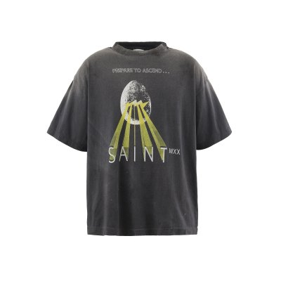 画像1: SAINT Mxxxxxx (EGG SS TEE) BLACK