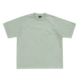 LQQK STUDIO (PIGMENT WASHED TEE) WASHED GREEN