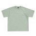 画像1: LQQK STUDIO (PIGMENT WASHED TEE) WASHED GREEN (1)