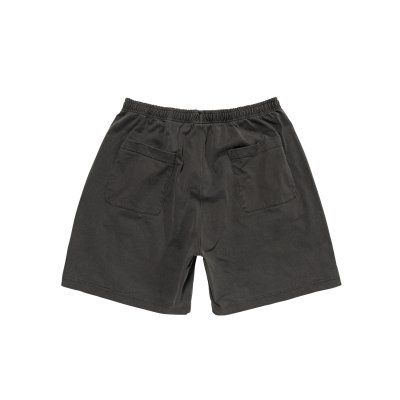 画像2: LQQK STUDIO (PIGMENT WASHED SHORTS) WASHED BLACK