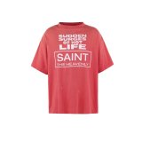 SAINT Mxxxxxx (ERUPTING SS TEE) PINK RED