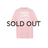 SAINT Mxxxxxx (ERUPTING SS TEE) PINK RED