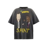 SAINT Mxxxxxx (RAPTURE SS TEE) BLACK