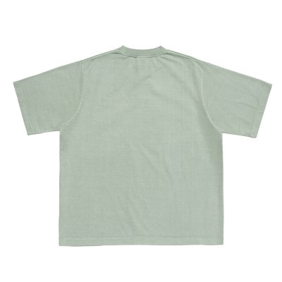 画像2: LQQK STUDIO (PIGMENT WASHED TEE) WASHED GREEN