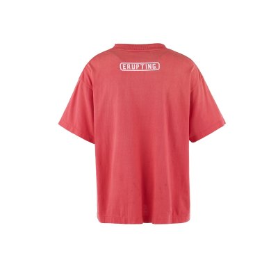画像2: SAINT Mxxxxxx (ERUPTING SS TEE) PINK RED