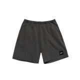 LQQK STUDIO (PIGMENT WASHED SHORTS) WASHED BLACK