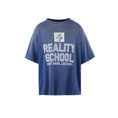 画像1: SAINT Mxxxxxx (REALITY SCHOOL SS TEE) NAVY