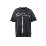 SAINT Mxxxxxx (CANDLE SS TEE) BLACK
