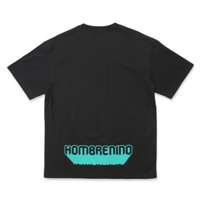 画像1: HOMBRE NINO (S/S PRINT TEE "LOGO") BLACK