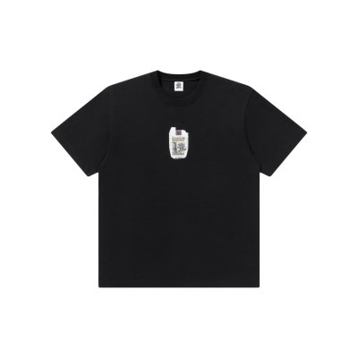 画像1: BLACK EYE PATCH (PACK IN THE POCKET TEE) BLACK