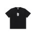 画像1: BLACK EYE PATCH (PACK IN THE POCKET TEE) BLACK (1)