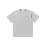 BLACK EYE PATCH (HEAVY WEIGHT HWC POCKET TEE) H.GREY