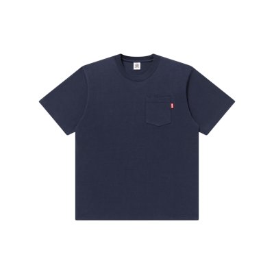 画像1: BLACK EYE PATCH (HEAVY WEIGHT HWC POCKET TEE) NAVY