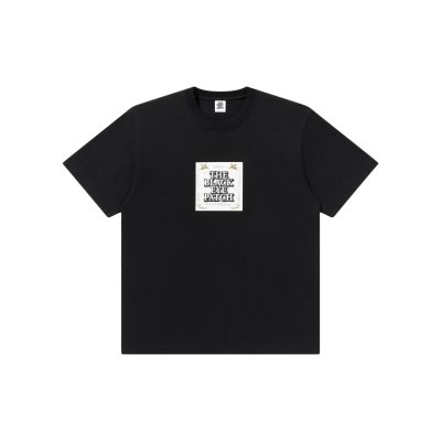 画像1: BLACK EYE PATCH (TRADEMARK CERTIFICATE TEE) BLACK