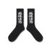 画像2: BLACK EYE PATCH (HWC SOCKS) BLACK (2)