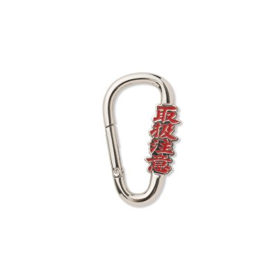 画像1: BLACK EYE PATCH (HWC CARABINER) SILVER
