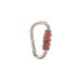画像1: BLACK EYE PATCH (HWC CARABINER) SILVER (1)