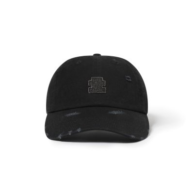 画像1: BLACK EYE PATCH (DAMAGED SMALL OG CAP) BLACK