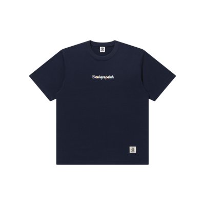 画像1: BLACK EYE PATCH (TOP CHART LOGO TEE) NAVY