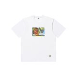 BLACK EYE PATCH (DANCEHALL RADIO TEE) WHITE