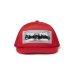 画像1: BLACK EYE PATCH (FASTHAND SCRIPT DOLLAR BILL MESH CAP) RED (1)