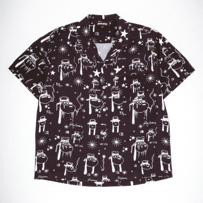 画像1: FUCKING AWESOME (Spike Club Shirt) BLACK