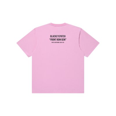 画像2: BLACK EYE PATCH (FRONT ROW GEM PHOTO TEE) PINK