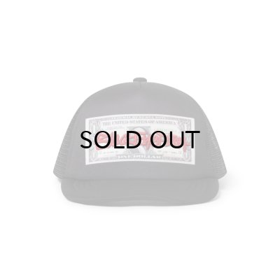画像1: BLACK EYE PATCH (FASTHAND SCRIPT DOLLAR BILL MESH CAP) BLACK