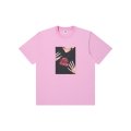 BLACK EYE PATCH (FRONT ROW GEM PHOTO TEE) PINK