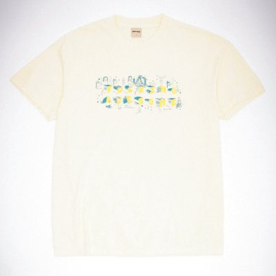 画像1: FUCKING AWESOME (Screwball Loco Short Sleeve Tee) CREAM