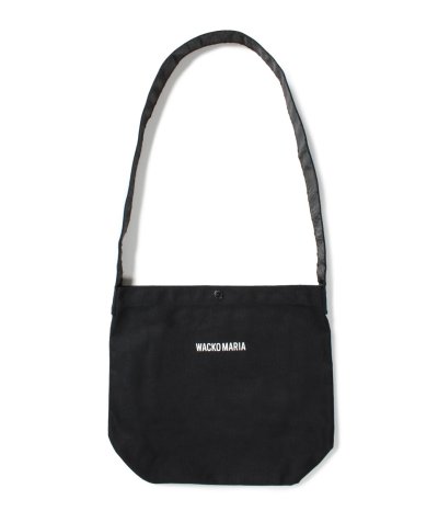 画像1: WACKO MARIA (SPEAK EASY / SHOULDER BAG) BLACK