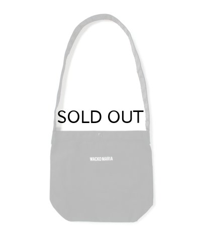 画像1: WACKO MARIA (SPEAK EASY / SHOULDER BAG) BLACK