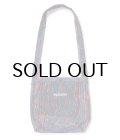WACKO MARIA (SPEAK EASY / LEOPARD MESH SHOULDER BAG) BLUE