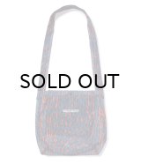 WACKO MARIA (SPEAK EASY / LEOPARD MESH SHOULDER BAG) BLUE