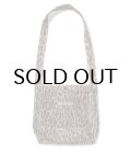 WACKO MARIA (SPEAK EASY / LEOPARD MESH SHOULDER BAG) BEIGE