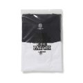 BLACK EYE PATCH (2 PACK CREW NECK TEE) WHT & BLK