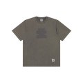 BLACK EYE PATCH (OG SHAPE WASHED TEE) CHARCOAL