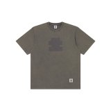 BLACK EYE PATCH (OG SHAPE WASHED TEE) CHARCOAL