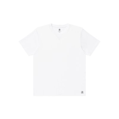 画像2: BLACK EYE PATCH (2 PACK CREW NECK TEE) WHT & BLK