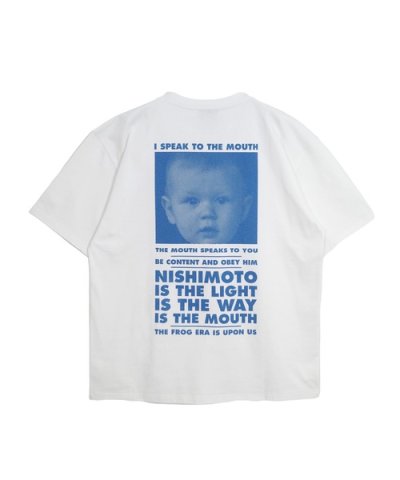 画像2: NISHIMOTO IS THE MOUTH (CLASSIC ONE POINT S/S TEE) WHT-BLUE