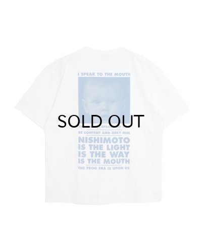 画像2: NISHIMOTO IS THE MOUTH (CLASSIC ONE POINT S/S TEE) WHT-BLUE