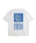 画像2: NISHIMOTO IS THE MOUTH (CLASSIC ONE POINT S/S TEE) WHT-BLUE (2)
