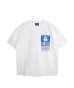 画像1: NISHIMOTO IS THE MOUTH (CLASSIC ONE POINT S/S TEE) WHT-BLUE (1)