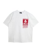 NISHIMOTO IS THE MOUTH (CLASSIC ONE POINT S/S TEE) WHT-RED