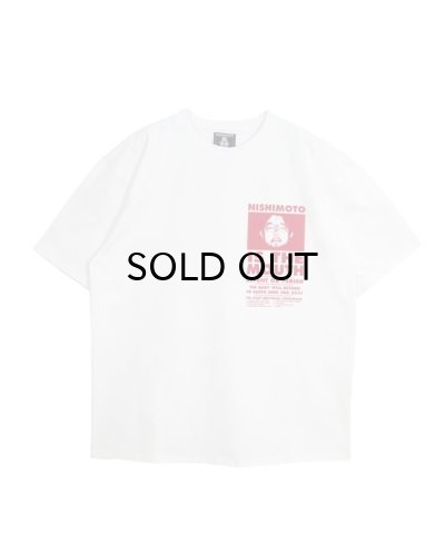 画像1: NISHIMOTO IS THE MOUTH (CLASSIC ONE POINT S/S TEE) WHT-RED